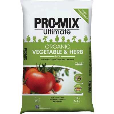 Pro-Mix Ultimate 1 Cu. Ft. 14-1/2 Lb. Container Vegetables & Herbs Garden Soil